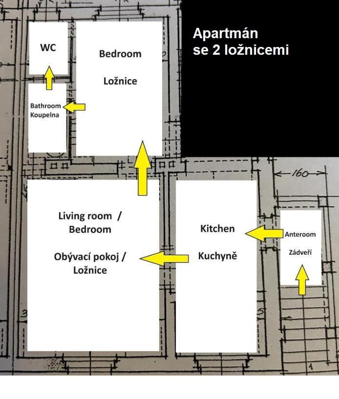 Apartmany U Kubiku Hradec Králové 외부 사진